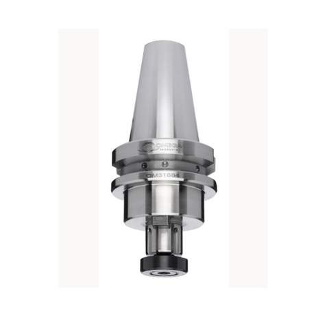 Omega Products BT40 Face Mill Arbor - FMB40 Through Coolant - 25,000RPM - G2.5 - 100mm Gauge Length - Form AD/B + Cool