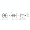 Omega Products ER25 Axial Tool Head - Round - External Nut - DIN5480 thumbnail 2