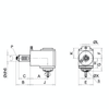 Omega Products ER25 Axial Tool Head - Radial Disc - Single End - DIN5480 thumbnail 2