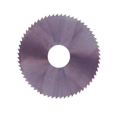 Vortex Carbide Slitting Saws - Fine Pitch - Metric - 40mm Diameter 1.5mm Width 10mm Bore 64 Teeth