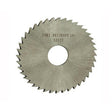 Vortex HSS Slitting Saws - Coarse Pitch - Metric - 100mm Diameter 2mm Width 22mm Bore 48 Teeth