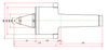 Widin Live Centre - High Speed Rotational - Minimizes Bite Interference - Nut Type - SMBN Type - NO.3 thumbnail 2