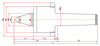 Widin Live Centre - High Speed Rotational - Long Life - Minimizes Bite Interference - Nut Type - SMPBN Type - NO.3 thumbnail 2
