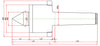 Widin Live Centre - High Speed Rotational - Long Life - Nut Type - SMPN Type - NO.3 thumbnail 2