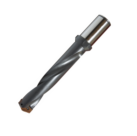 Vortex Spade Drill Holder - Spiral Flute - Intermediate Length - 24.61mm - 35mm Drill Dia - 136.5mm Max Drill Depth
