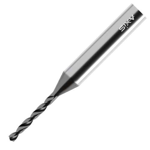 Axis Micro Carbide Drill - Axicoat Medium flute length T3120 (5-8xD) - 2.03 Diameter