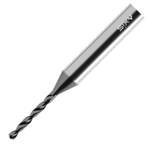 Axis Micro Carbide Drill - Axicoat Medium flute length T3120 (5-8xD) - 1 Diameter