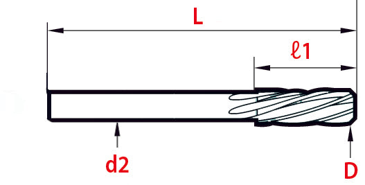 Toolex Reamer - Straight Shank - Spiral Flute - Stub Length - Carbide - Through Coolant - H4 - 16.25mm