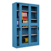 Polstore Cabinet With Sliding Doors - Type 2 - Light Blue - 1200mm(W) x 450mm(D) x 2000mm(H) thumbnail 1