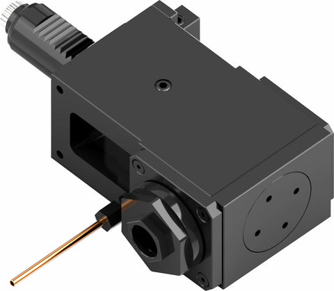Omega Products ER25 Axial Tool Head - Radial Disc - Single End - Through Coolant - DIN5480