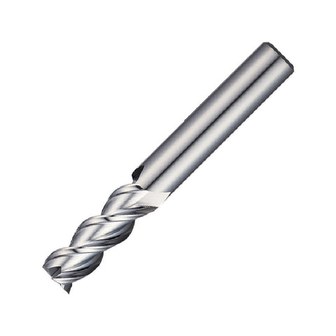 Widin Carbide End Mill For Aluminium & Non-Ferrous - 3 Flute 45° Long & Extra Long Length - 4mm x 14mm