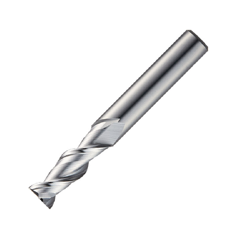 Widin Carbide End Mill For Aluminium & Non-Ferrous - 2 Flute Regular Flute Length 45° Helix Bright Metric - 13mm x 85mm