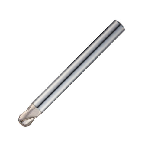 Widin Carbide End Mill For Mold & Die - 4 Flute Ball Nose - 2mm