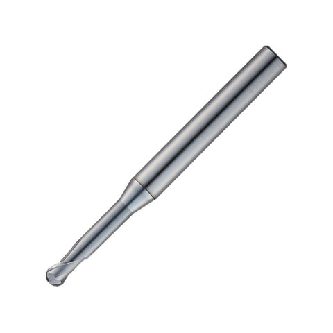 Widin Carbide Rib Processing End Mill - 2 Flute Ball Nose (ESRB71202012) - 2mm x 12mm(4mm Shank Dia)