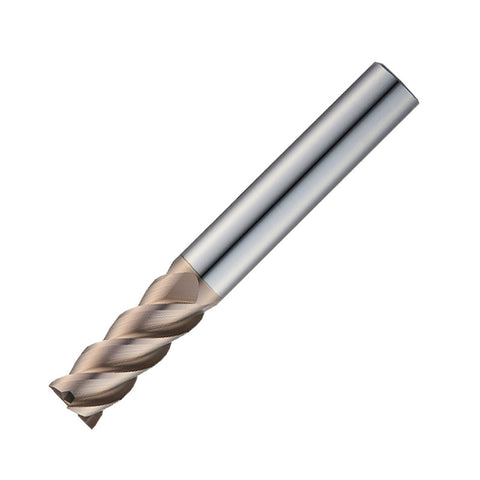 Widin Carbide Square End Mill For Mold & Die - 4 Flute High Helix (45°) - 12mm x60mm