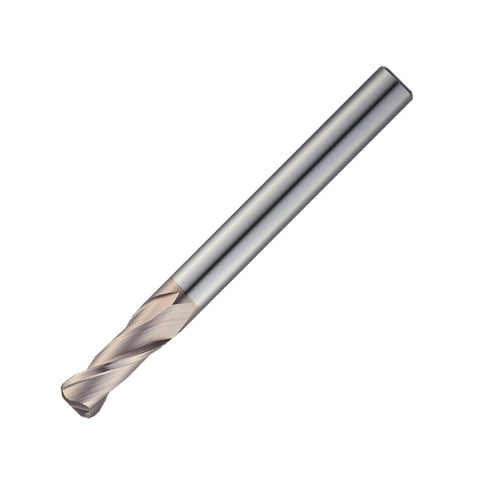 Widin Carbide Corner Radius End Mill For Mold & Die - 2 Flute - 4.5mm x R0.1