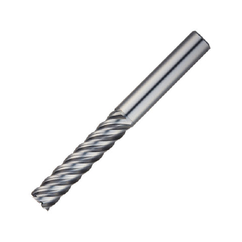 Widin Carbide End Mill For Stainless & Exotics - 5 Flute Variable Helix Neck Type Square Edge - 8mm