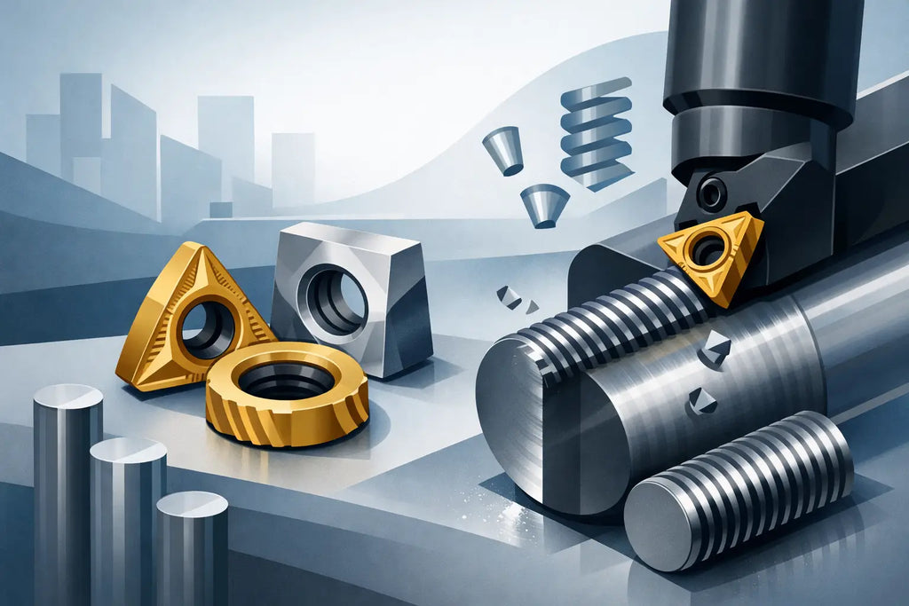 Choosing Threading Inserts for Steel – Protool Precision Tools