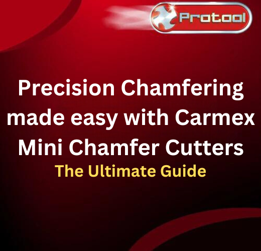 Carmex Mini Chamfer Cutters 45°, 60°, 90°, 150° Precision Tools
