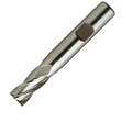 Europa Tools HSS-E End Mill - Uncoated Multi Flute - Short Length - 2mm thumbnail 1