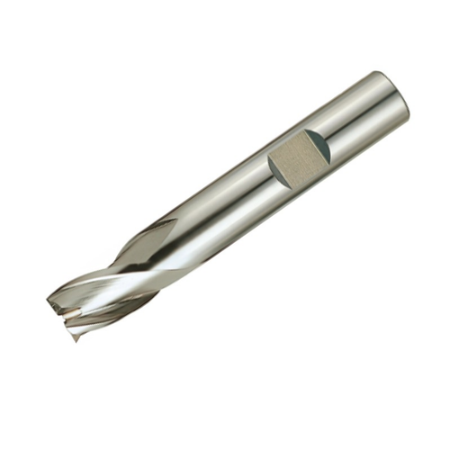 Europa Tools HSS-E End Mill - Uncoated 3 Flute Standard Short Throw Away - 9mm