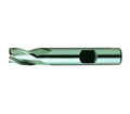 Europa Tools HSS-E End Mill - Uncoated 3 Flute Centre Cutting Stub Length - 2mm thumbnail 3
