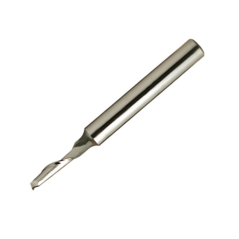 Europa Tools HSS Co5 End Mill - Aluminium Router - 1 Flute With Plain Shank Short Length - 5mm