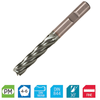 Europa Tools Powder Metal Roughing EndMill - Multi Flute Sabre Rougher - LongLength Fine Pitch - 6mm thumbnail 6
