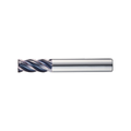 Widin Carbide Corner Radius End Mill For Stainless & Exotics - 4 Flute Variable Helix - 2mm x R0.1 thumbnail 3