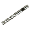 Europa Tools HSS-E End Mill - Uncoated Multi Flute - Long Length - 3mm thumbnail 1