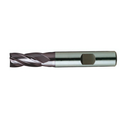 Europa Tools HSS-E End Mill - TiAlN Coated Multi Flute - Short Length - 2mm thumbnail 3