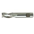 Europa Tools HSS-E End Mill - 3 Flute Centre Cutting with Flatted Shank - Short Length Throw Away - 1.5mm thumbnail 3