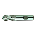 Europa Tools HSS-E End Mill - Uncoated 2 Flute Short Length Ball Nose - 6mm thumbnail 3