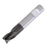 Europa Tools Powder Metal PM3 End Mill - 3 Flute Short Throwaway - 2.5mm