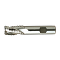 Europa Tools HSS-E Roughing End Mill - Uncoated 3 Flute Short Length - 37° Helix Angle - For Aluminium - 6mm thumbnail 3