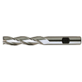 Europa Tools HSS-E End Mill - Uncoated 3 Flute Centre Cutting - Long Length - 3mm thumbnail 3