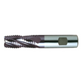 Europa Tools HSS-E Roughing End Mill -TiAlN Coated Multi Flute - Short Length -6mm thumbnail 3