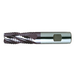 Europa Tools HSS-E Roughing End Mill -TiAlN Coated Multi Flute - Short Length -22mm
