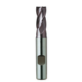 Europa Tools HSS-E End Mill - TiAlN Coated Multi Flute - Short Length - 2mm thumbnail 4