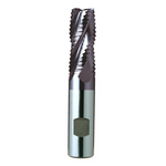 Europa Tools HSS-E Roughing End Mill -TiAlN Coated Multi Flute - Short Length -22mm