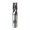 Europa Tools HSS-E Roughing End Mill -TiAlN Coated Multi Flute Fine Pitch -Short Length - 6mm thumbnail 4