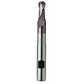 Europa Tools HSS-E End Mill - TiAlN Coated 2 Flute Ball Nose - Extra Long Length -3mm thumbnail 4