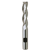 Europa Tools HSS-E End Mill - Uncoated 3 Flute Centre Cutting - Long Length - 3mm thumbnail 4