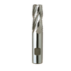 Europa Tools HSS-E Roughing End Mill - Uncoated Multi Flute - Short Length - 6mm thumbnail 4