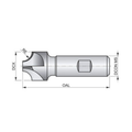 Dormer Pramet C70 10.0mm x 1mm HSS-E Flatted Shank Corner Rounding Cutter thumbnail 2