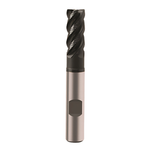 Europa Tools Powder Metal End Mill - 4 Flute Multiple Helix With Corner Radius -20mm