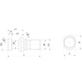Omega Products DIN69872 Pull Stud - Solid - With O-Ring - ISO40 thumbnail 2