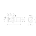 Omega Products DIN69872 Pull Stud - Hollow - With O-Ring - Through Coolant - ISO40 - 20mm Long thumbnail 2