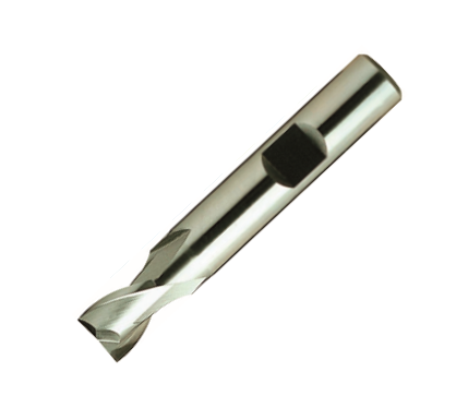 Europa Tools Slot Drill - HSS-E 8% Cobalt - 2 Flute Short Uncoated - 4.5mm