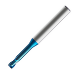 Europa Tools Carbide End Mill 2 Flute Rib Processing - Pulsar Blue - Corner Radius - 8mm x 25mm x R1.5